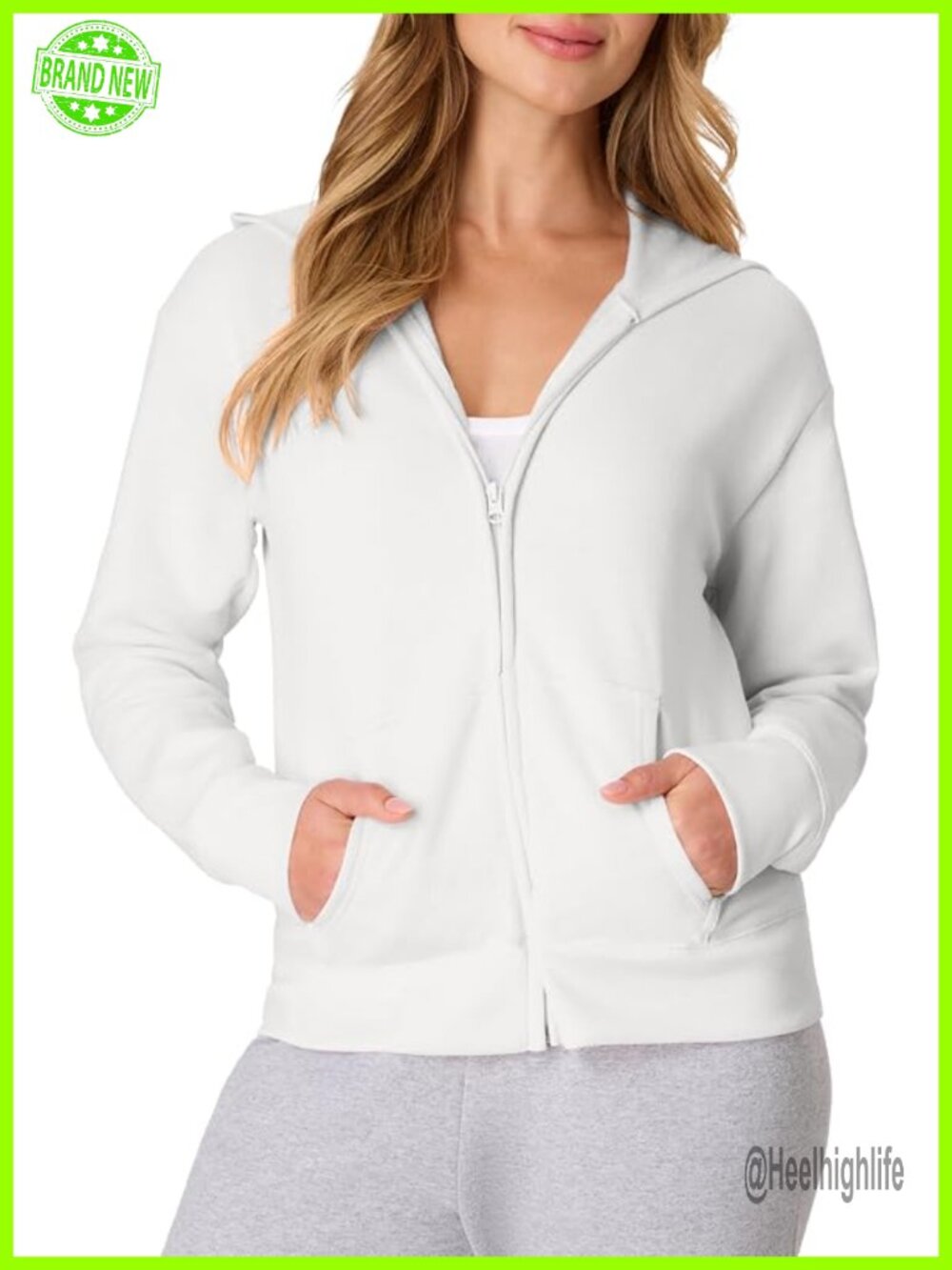 Ecosmart Midweight Full-Zip Hoodie Fleece Sweatshirt
